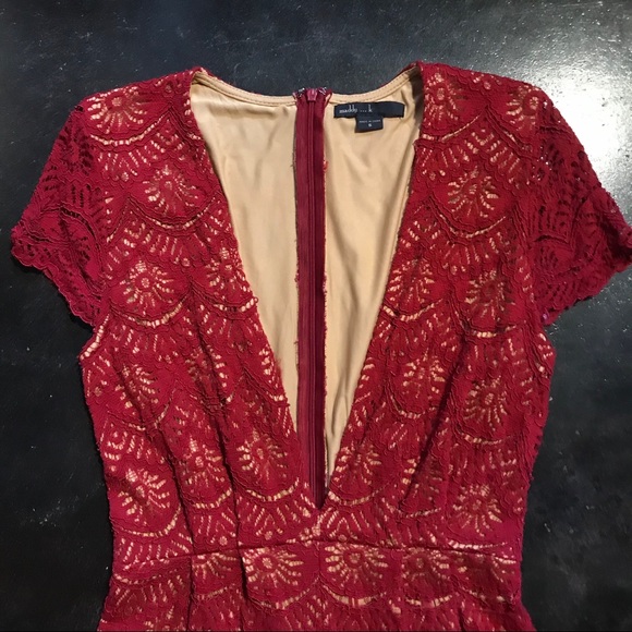 Maddy K Lace Romper - Picture 3 of 3